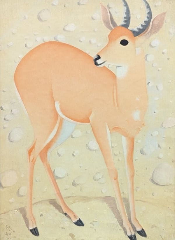 SIMON BUSSY, Antelope, Nager, 1940