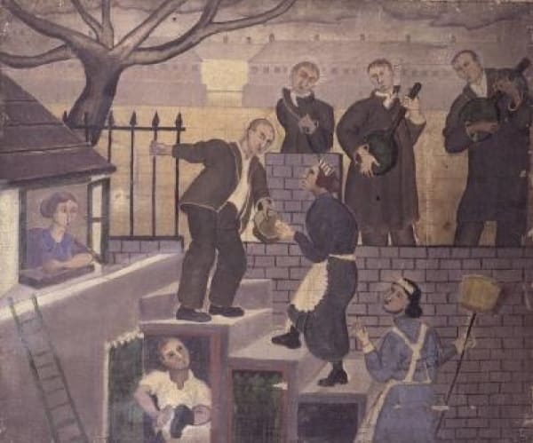 WILLIAM COLDSTREAM CBE, Street Musicians, 1926