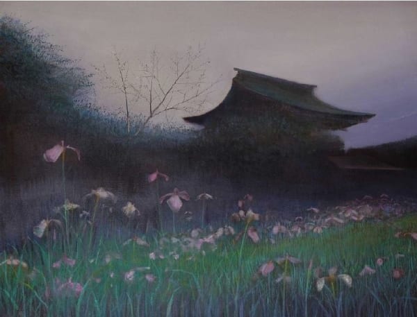 THOMAS LAMB, Irises Early Evening