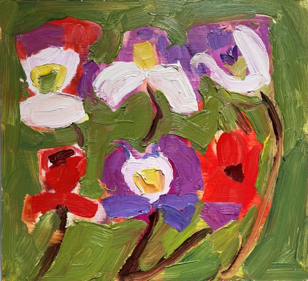 JULIAN BAILEY, Poppies in Flower