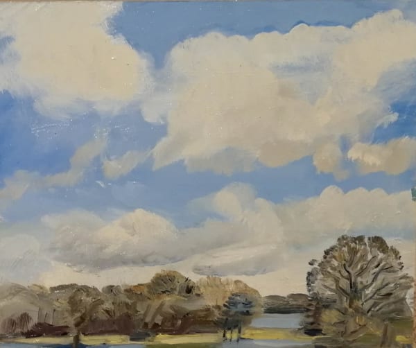 LINDY GUINNESS, Fairweather Clouds, Clandeboye, Lake, Summer (9), 2018