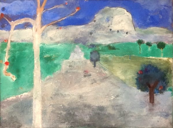 ANTHONY FRY, Trees Before a Mountain, c.1995