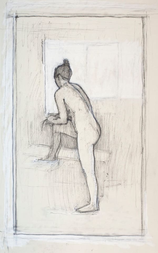 ANDY PANKHURST, Leaning Forward Against the Light, 2013