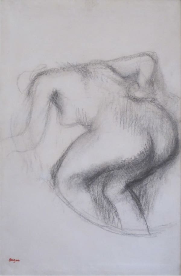 EDGAR DEGAS, Femme nue s'essuyant, c.1890's