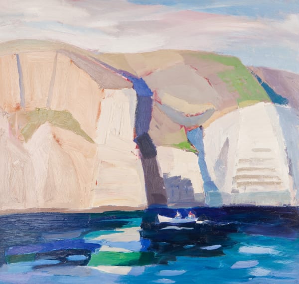 JULIAN BAILEY, A dinghy off White Nothe