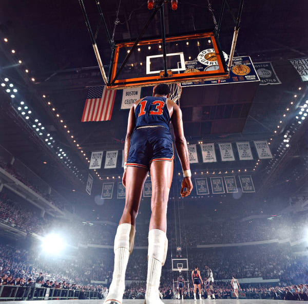 Wilt Chamberlain, Boston, MA
