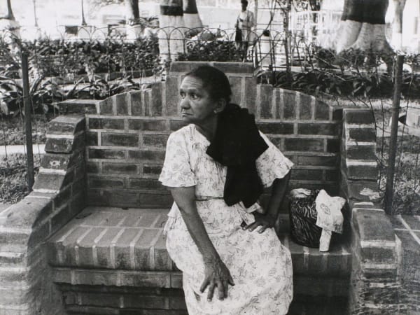 Venezuela, Caracas, Woman Sitting