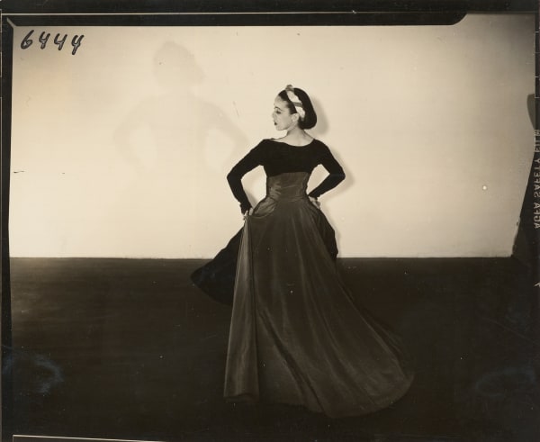 Barbara Morgan Martha Graham, Imperial Gesture, 1935 Gelatin silver contact print, printed c. 1935 4 x 5 in (10.2 x 12.7 cm)