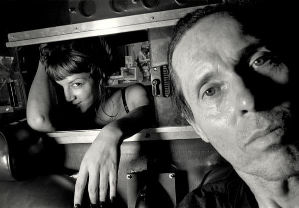 Ryan Weideman Self-Portrait with Coy Female, 1997 Gelatin silver print, printed later 16 x 20 in (40.6 x 50.8 cm)