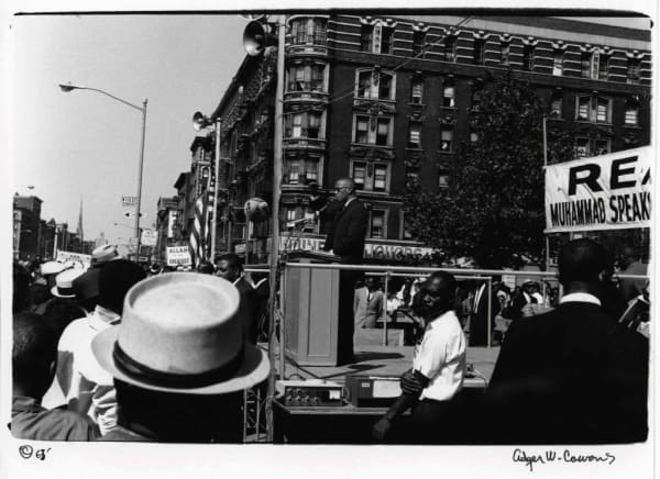 Adger Cowans, Malcolm X, 1963