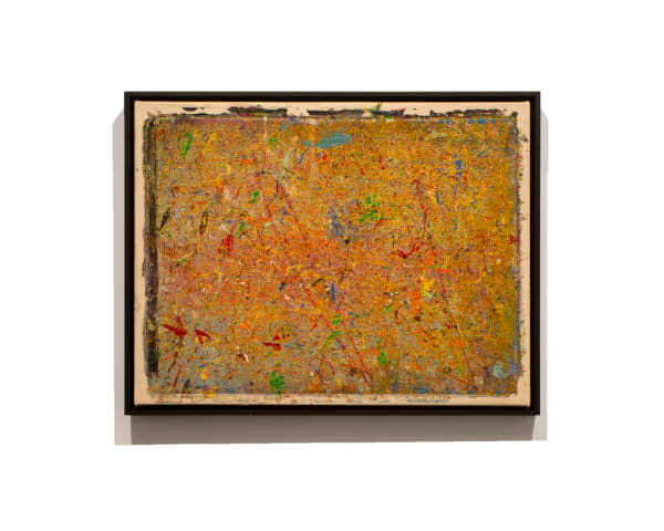 Adger Cowans Untitled , 1970 Acrylic on canvas Canvas: 16 3/4 x 21 3/8 in (42.5 x 54.3 cm) Frame: 17 3/4 x 22 3/8 in (45.1 x 56.8 cm)