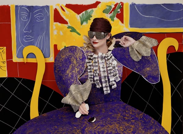 'The History of Hats In Art' for the New York Times, Matisse, Dior glasses and scarf