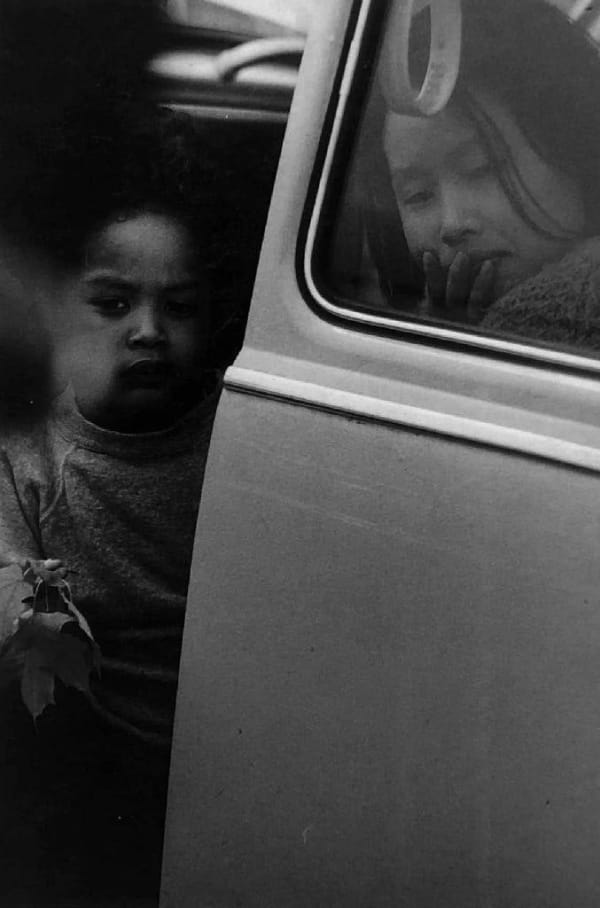 Untitled (Tad and his mother, Kaiko Fennar, in car, Englewood, NJ)