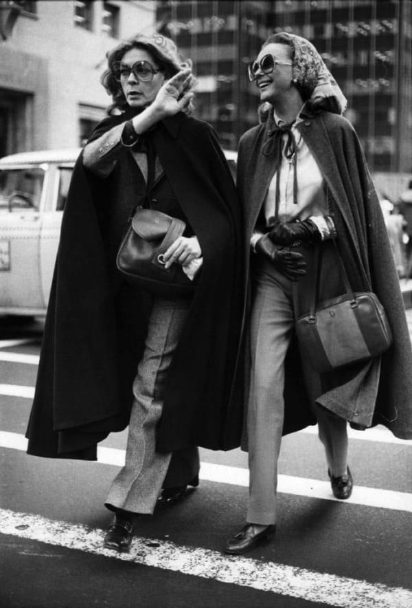 Bill Cunningham, Lauren Bacall, 1979-1981