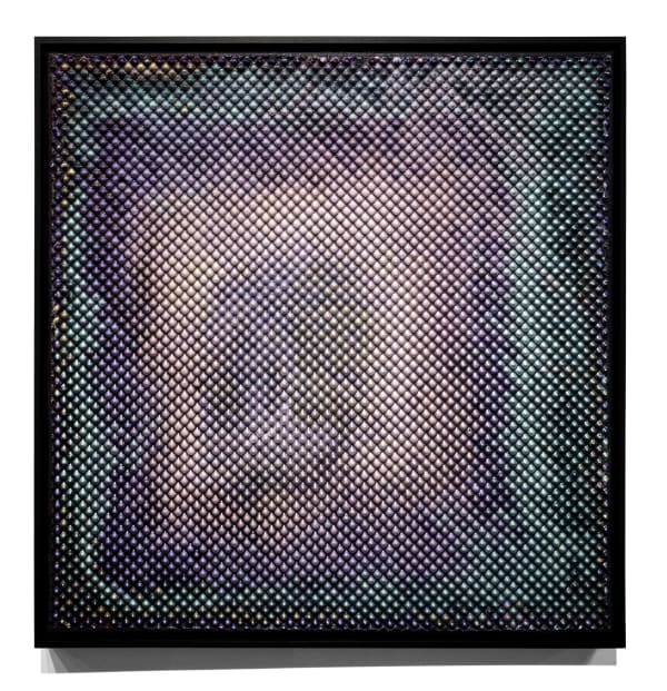 Adger Cowans One for Sun-Ra, 2006 Acrylic on canvas Canvas: 23 5/8 x 24 1/8 in (60 x 61.3 cm) Frame: 24 5/8 x 25 1/4 in (62.5 x 64.1 cm)