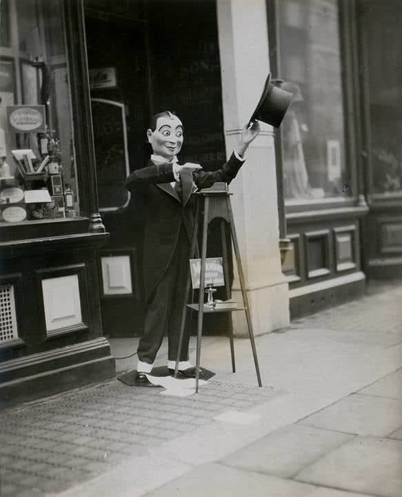 Boot Repair Advertisement, Kensington. London