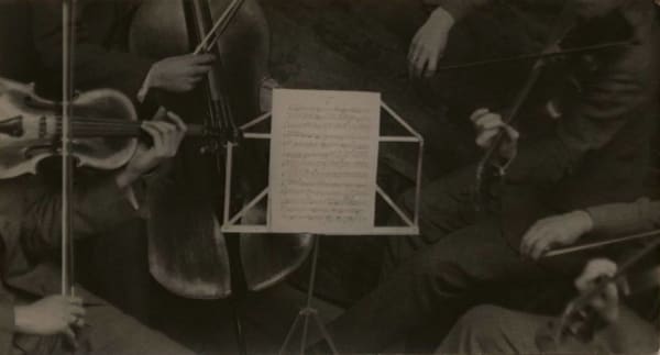 André Kertész Quartet, 1926 Gelatin silver print, printed c. 1926 3 x 5 5/8 in (7.6 x 14.3 cm)