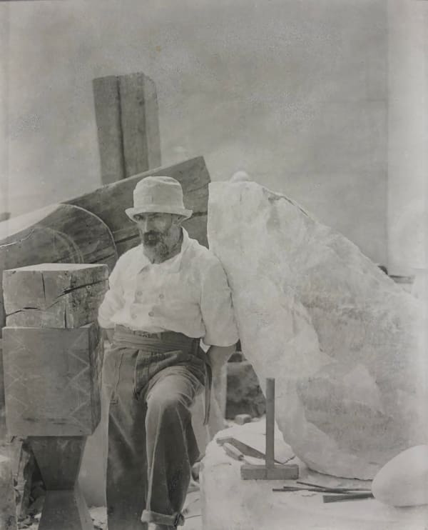 Self-Portrait in his Studio