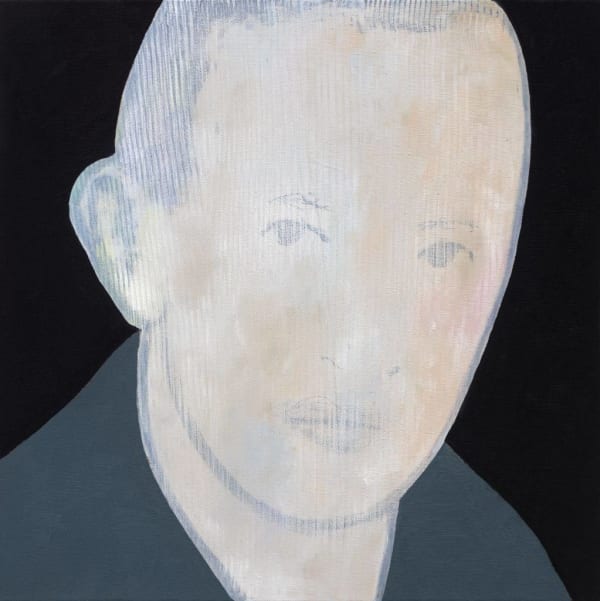 Max Neumann Untitled, June, 2018 Oil on canvas 15 5/8 x 15 5/8 x 3 in (39.7 x 39.7 x 7.6 cm)