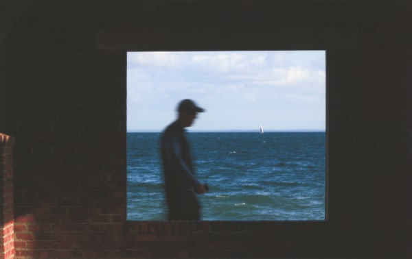 (Blurred Man) Compo Beach, Westport, CT