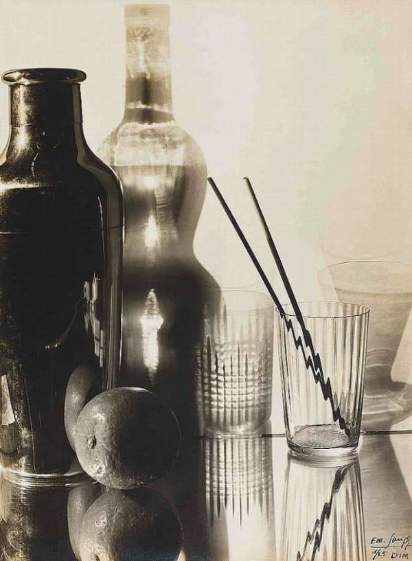 Still Life (With Orange & Glassware)