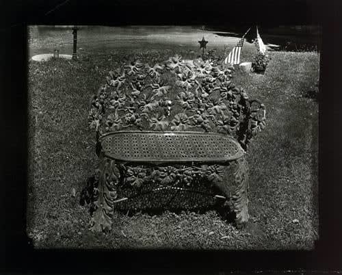 Untitled, Iron bench