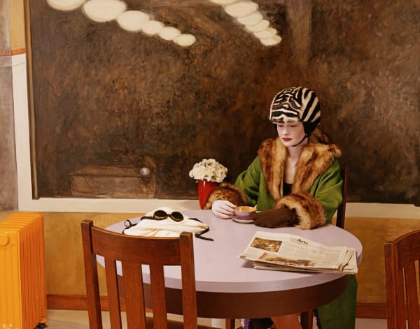 'The History of Hats In Art' for the New York Times, Hopper, Prada fur helmet