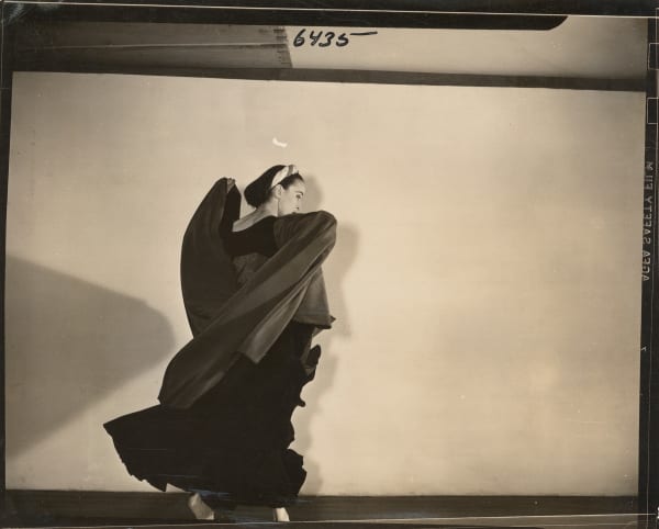 Barbara Morgan Martha Graham, Imperial Gesture, 1935 Gelatin silver contact print, printed c. 1935 4 x 5 in (10.2 x 12.7 cm)
