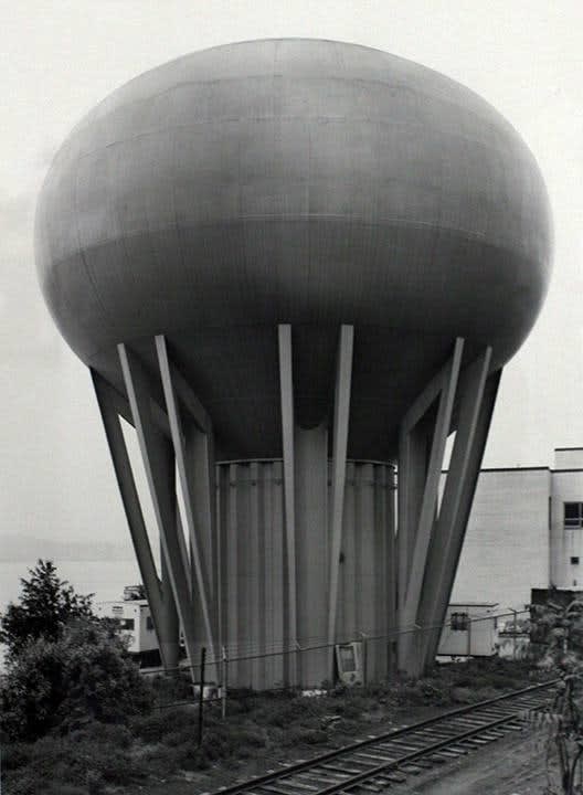 Bernd and Hilla Becher, Water Tower, Neville Island, Near Pittsburgh, 1980