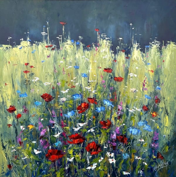 Karen Wilson, Poppies, 2025