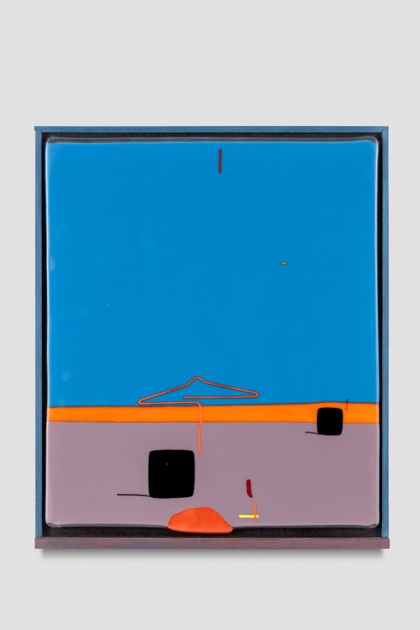David Hendren, Two Amplifiers (After the Show), 2021