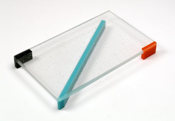 Jun Kaneko, Sushi Plate W, 2005