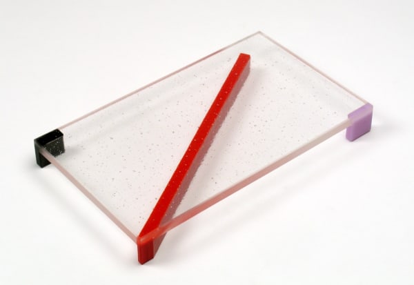 Jun Kaneko, Sushi Plate U, 2005