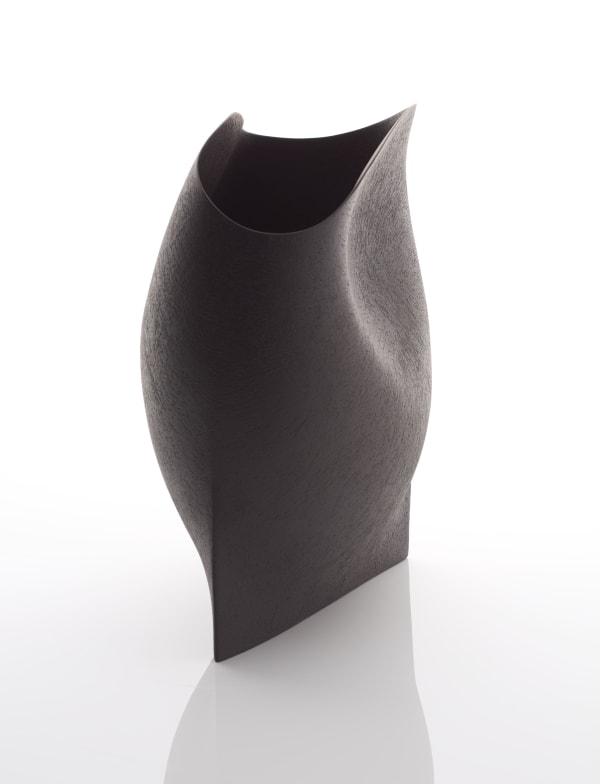 Ashraf Hanna, Silver Grey Vessel, 2016