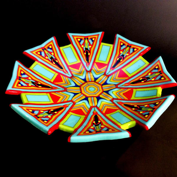 Kristin Sheffels Simpson, Kaleidoscope Bowl, 2016