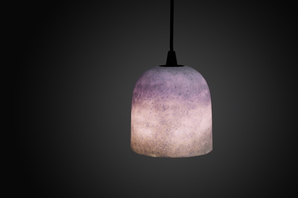Joshua Kerley, Sinter Pendant Light - Pink, Grey, and Cobalt, 2020