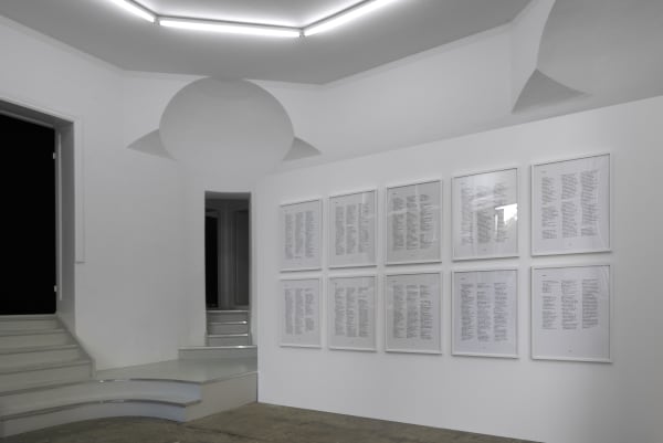 Alejandro Cesarco, Index (a reading), 2008, 2008