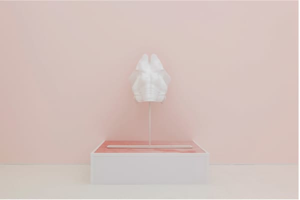 Marguerite Humeau, JEAN, An elephant watching the scene with a sense of wonder, 2016