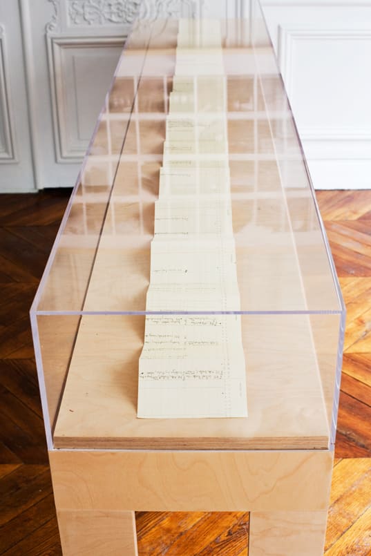 Vittorio Santoro, 12 Months Project Planner Piece (Silence Destroys Consequences), 2010