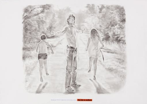 Muntean / Rosenblum, Untitled (The trouble with facts...), 2013