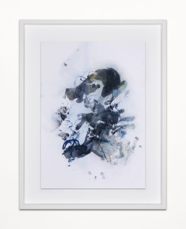 Tosh Basco, Grief in blues (bruise), 2021