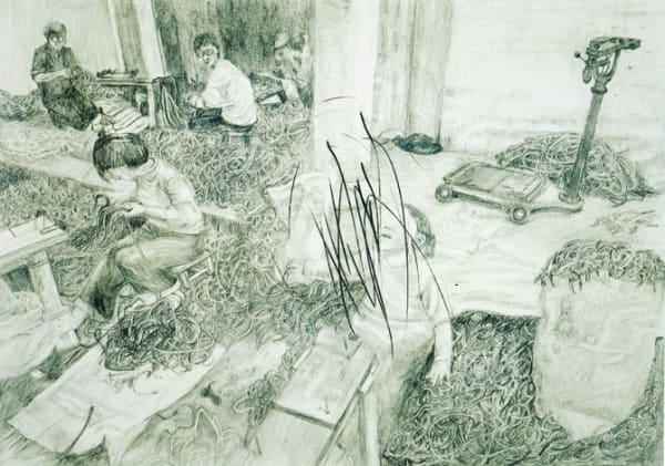 Susan Turcot, Cable Recycling, 2005