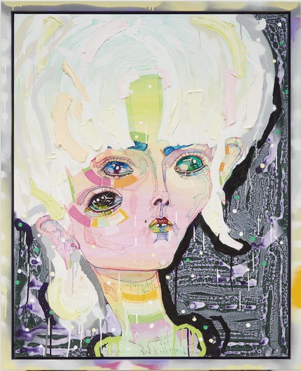 Del Kathryn Barton, campari for breakfast, 2018