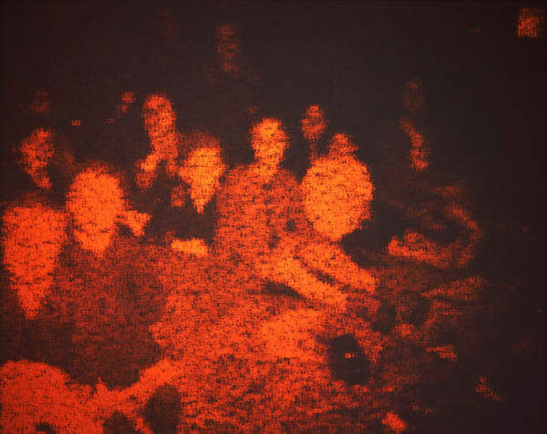 Charles Sandison, God doesn't play dice with the universe, 2004