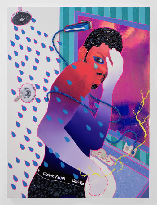 Devan Shimoyama, Water Damage, 2018