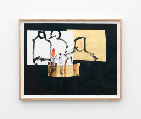 Simone Fattal, Drawing my standing figures, 2016