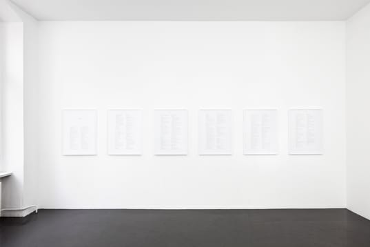 Alejandro Cesarco, Index (An Orphan), 2012