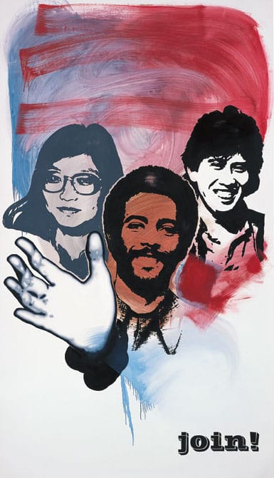 Daniela Brahm, Proclamation Poster (Join!), 2004