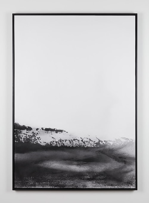 Carla Chan, Clouded White - Horizon no. 4, 2017