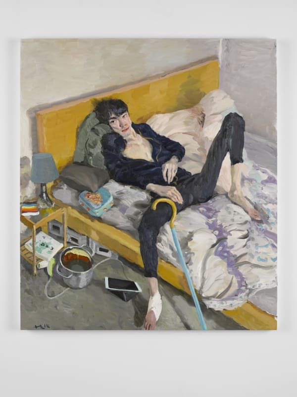 Liu Xiaodong, Isaac with his walking stick in the shape of ?, 2018